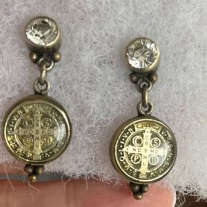 Virgins Saints and Angels Allegra San Benito Earrings Gold